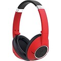 Genius HS 930BT Wireless Bluetooth Stereo Headphones, Red (31710196102)