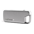 myCharge® The Jolt 2000D 6000 mAh Portable Power Bank; Silver, Micro USB (RFAM0226)