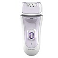 Remington® Smooth and Silky Wet/Dry Face and Body Epilator, White/Purple (EP7030A)