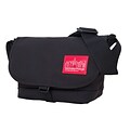 Manhattan Portage Straphanger Messenger Bag Small Black (1645 BLK)