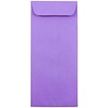 JAM Paper® #10 Policy Business Colored Envelopes, 4.125 x 9.5, Violet Purple Recycled, 50/Pack (15886I)