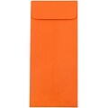 JAM Paper® #10 Policy Business Colored Envelopes, 4.125 x 9.5, Orange Recycled, Bulk 1000/Carton (15887B)