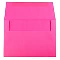 JAM Paper® A7 Colored Invitation Envelopes, 5.25 x 7.25, Ultra Fuchsia Pink, Bulk 1000/Carton (15916