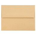JAM Paper A2 Invitation Envelope, 4 3/8 x 5 3/4, Ginger, 25/Pack (21545)