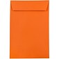 JAM Paper 6" x 9" Open End Catalog Colored Envelopes, Orange Recycled, 10/Pack (88129B)