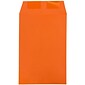 JAM Paper 6" x 9" Open End Catalog Colored Envelopes, Orange Recycled, 10/Pack (88129B)