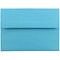 JAM Paper® A6 Colored Invitation Envelopes, 4.75 x 6.5, Blue Recycled, Bulk 250/Box (94523H)