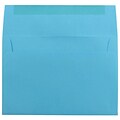 JAM Paper® A8 Colored Invitation Envelopes, 5.5 x 8.125, Blue Recycled, 50/Pack (95435I)