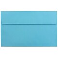 JAM Paper® A10 Colored Invitation Envelopes, 6 x 9.5, Blue Recycled, Bulk 250/Box (95443H)