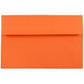 JAM Paper® A8 Invitation Envelopes, 5.5 x 8.125, Brite Hue Orange Recycled, 1000/carton (95740B)