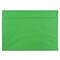 JAM Paper 9 x 12 Booklet Envelopes, Green Recycled, 25/Pack (154124)