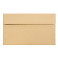 JAM Paper® A10 Passport Invitation Envelopes, 6 x 9.5, Ginger Brown Recycled, 25/Pack (2831489)