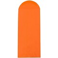 JAM Paper #12 Policy Business Colored Envelopes, 4.75 x 11, Orange Recycled, 25/Pack (3156399)