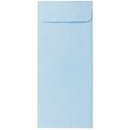 JAM Paper #10 Policy Business Envelopes, 4 1/8 x 9 1/2, Baby Blue, 25/Pack (3961300)