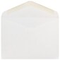 JAM Paper A7 Invitation Envelopes with V-Flap, 5.25 x 7.25, White, 25/Pack (4023210)