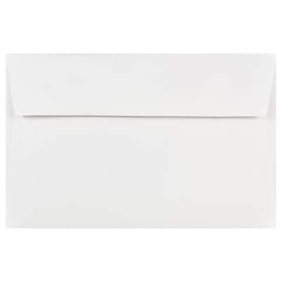 JAM Paper A9 Invitation Envelope, 5 3/4 x 8 3/4, White, 1000/Carton (04023213B)