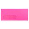 JAM Paper #10 Business Window Envelope, 4 1/8 x 9 1/2, Ultra Fuchsia Pink, 25/Pack (5156479)
