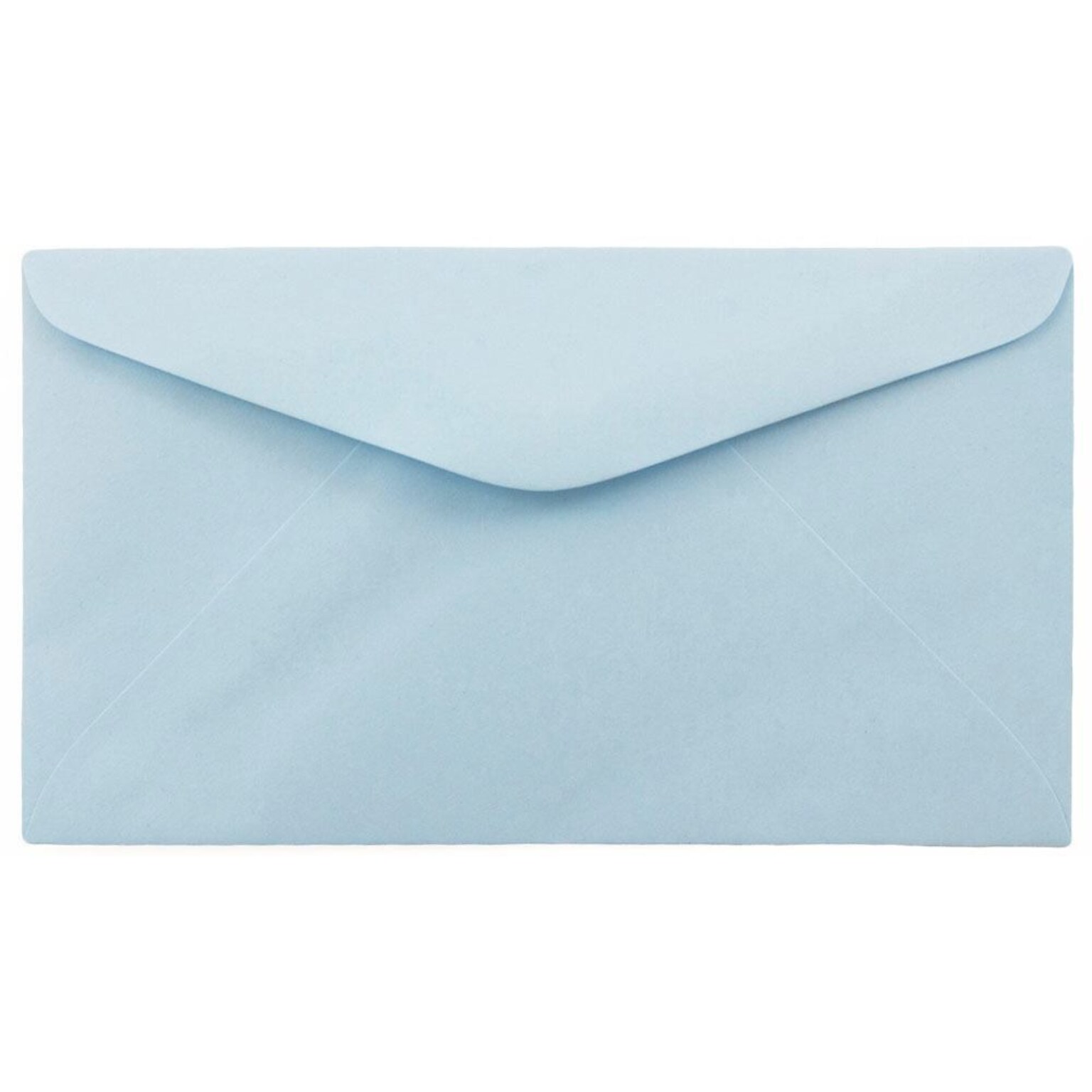 JAM Paper #6 3/4 Business Envelope, 3 5/8 x 6 1/2, Light Blue, 25/Pack (557612641B)