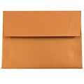 JAM Paper® A6 Metallic Invitation Envelopes, 4.75 x 6.5, Stardream Copper, Bulk 1000/Carton (GCST651B)