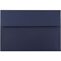 JAM Paper® A8 Invitation Envelopes, 5.5 x 8.125, Navy Blue, 50/Pack (LEBA767I)