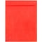 JAM Paper Open End Open End #13 Catalog Envelope, 10 x 13, Red, 10/Pack (V021383B)