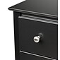 Prepac™ Sonoma Composite Wood 2 Drawer Armoire, Black