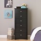 Prepac™ 53.25" Sonoma Tall 6 Drawer Chest, Black