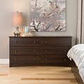 Prepac™ 29 Fremont 6 Drawer Dresser, Espresso (EDC-6330-K)