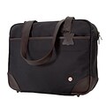 Token Hudson Waxed Shoulder Bag Black (TK-540-WX BLK)