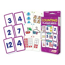 Counting Flash Cards for grades PreK-1, 1 pack of 162 cards (JRL210)