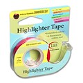 Lee Products Removable Highlighter Tape, 3W x 4L, Fluorescent Purple