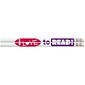 Musgrave I Love to Read! Motivational/Fun Pencils, Pack of 144 (MUS1486G)
