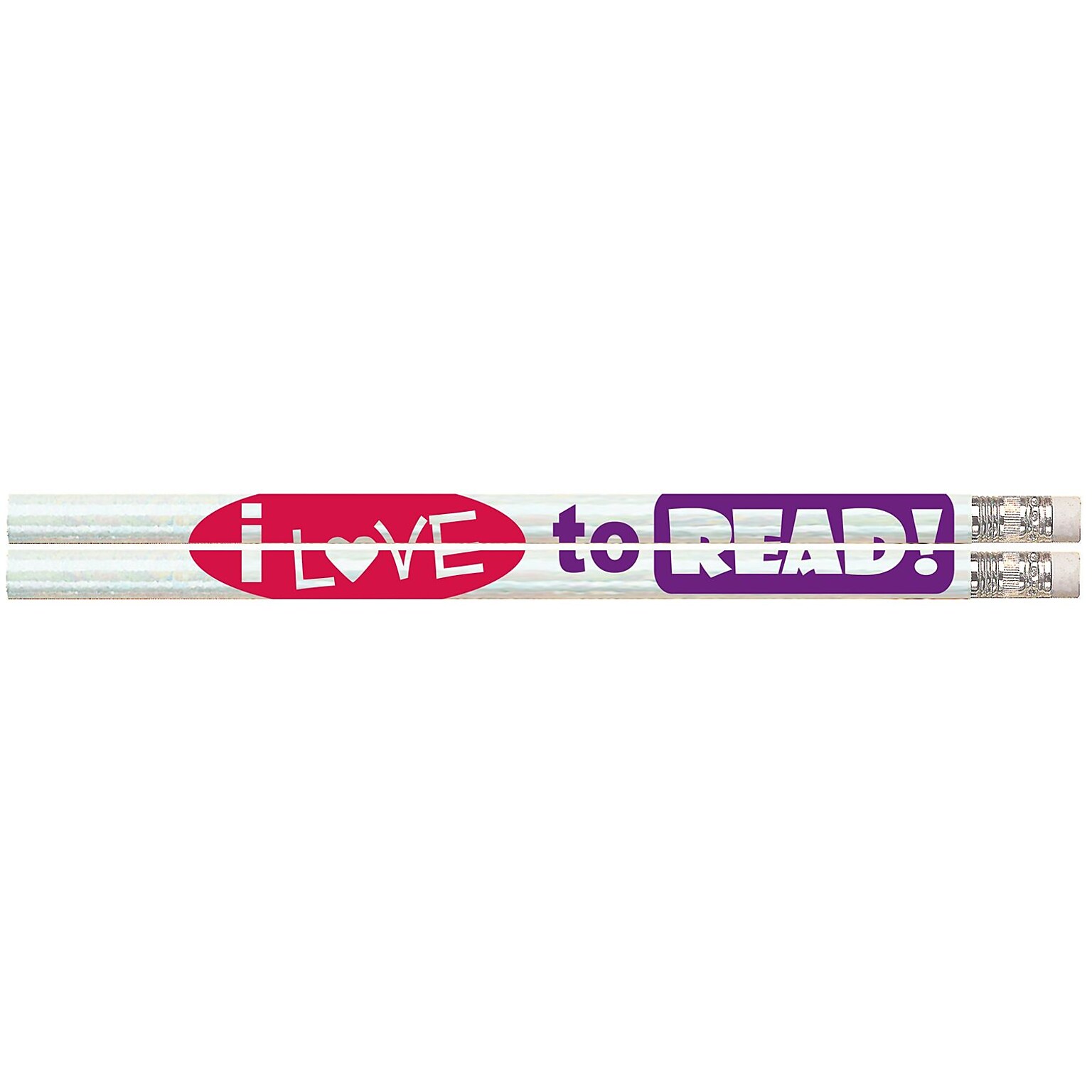 Musgrave I Love to Read! Motivational/Fun Pencils, Pack of 144 (MUS1486G)