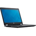 Dell™ Latitude 14 5000 E5470 14 Notebook, LCD, Intel i5-6300U, 180GB SSD, 8GB RAM, Windows 7 Pro, Black