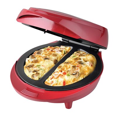 Better Chef Electric Double Omelette Maker; Red, 6/Case (IM-477R)