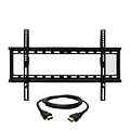 MegaMounts Fixed-Wall TV Mount with HDMI Cable; 120 lbs. (gmpf26n-hdmi-bndl)