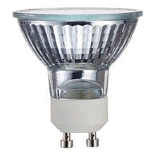 Philips Halogen MR16 Lamp, 25° Flood, 50 Watts, GU10 Base, 6PK