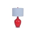 Aurora Lighting 1-Light Incandescent Table Lamp - Red (STL-CST076097)