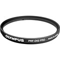 Olympus® PRF-D52 Pro Protective Filter for Micro Zuiko Digital ED 9 - 18 mm f/4.0-5.6 Lens; Black/Clear