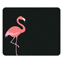 OTM Critter Prints Black Mouse Pad, Flamingo (OP-MPV1BM-CRIT-01)
