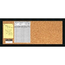 Mezzanotte Cork Board - Panel Message Board 32 x 14-inch (DSW2967403)