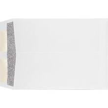 LUX 9 x 12 Open End Envelopes w/Security Tint, 28lb. White, 50/Box (WS-4894-ST-50)