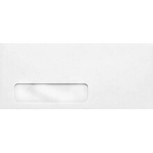 LUX #10 Window Envelope, 4 1/2 x 9 1/2, White Linen, 500/Pack (WS-3269-500)
