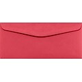 LUX #9 Booklet Envelope, 3 7/8 x 8 7/8, Holiday Red, 500/Pack (WS-2034-500)