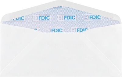 LUX Security Tinted #10 Booklet Envelope, 4 1/2 x 9 1/2, White, 500/Pack (WS-2652-500)