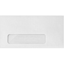 LUX #7 1/2 Window Envelope, 3 15/16 x 7 1/2, White, 250/Pack (WS-1624-250)