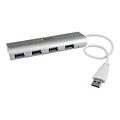 StarTech.com ST43004UA 5Gbps 4-Port Portable USB 3.0 Hub with Built-in Cable