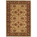StyleHaven Traditional Nylon 67 X 96 Beige/Brown Area Rug (WALL008F16X9L)