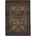 StyleHaven Traditional Floral Polypropylene 4X 59 Red/Blue Area Rug (WKHA470X44X6L)