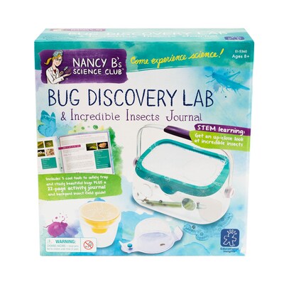 Educational Insights Nancy Bs Science Club Bug Discovery Lab & Incredible Insects Journal